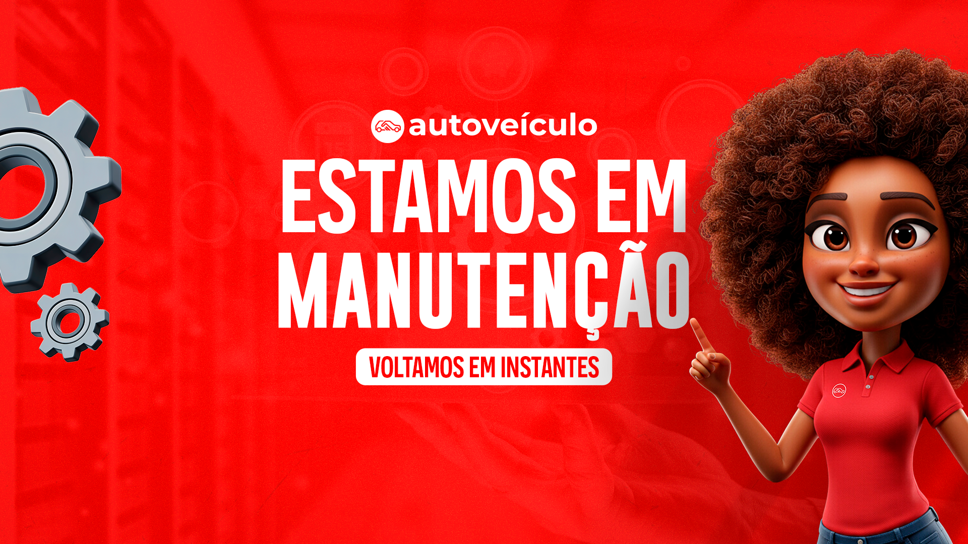 Estamos em manutenção